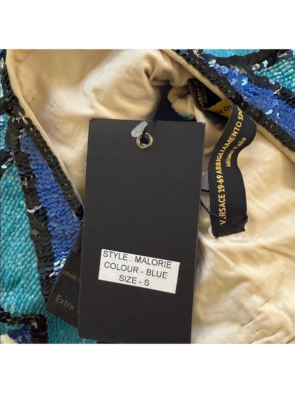 Versace 19.69 Abbigliamento Two-Piece Evening Gown - Picture 6 of 15